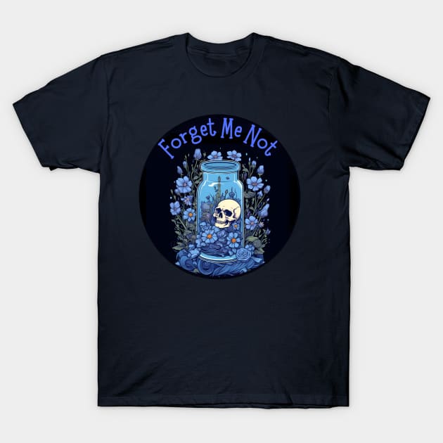 Forget Me Not T-Shirt by Kary Pearson